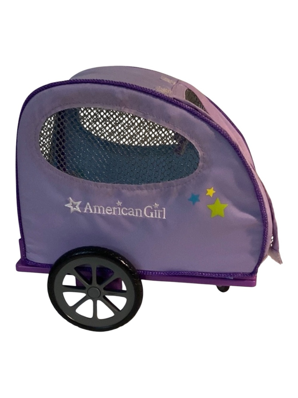 American Girl Lavender Doll Pet Trailer.